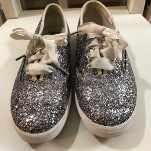 Kate spade glitter keds